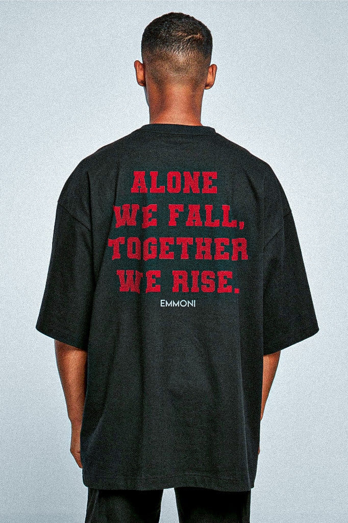 "Alone we fall" Big Tee