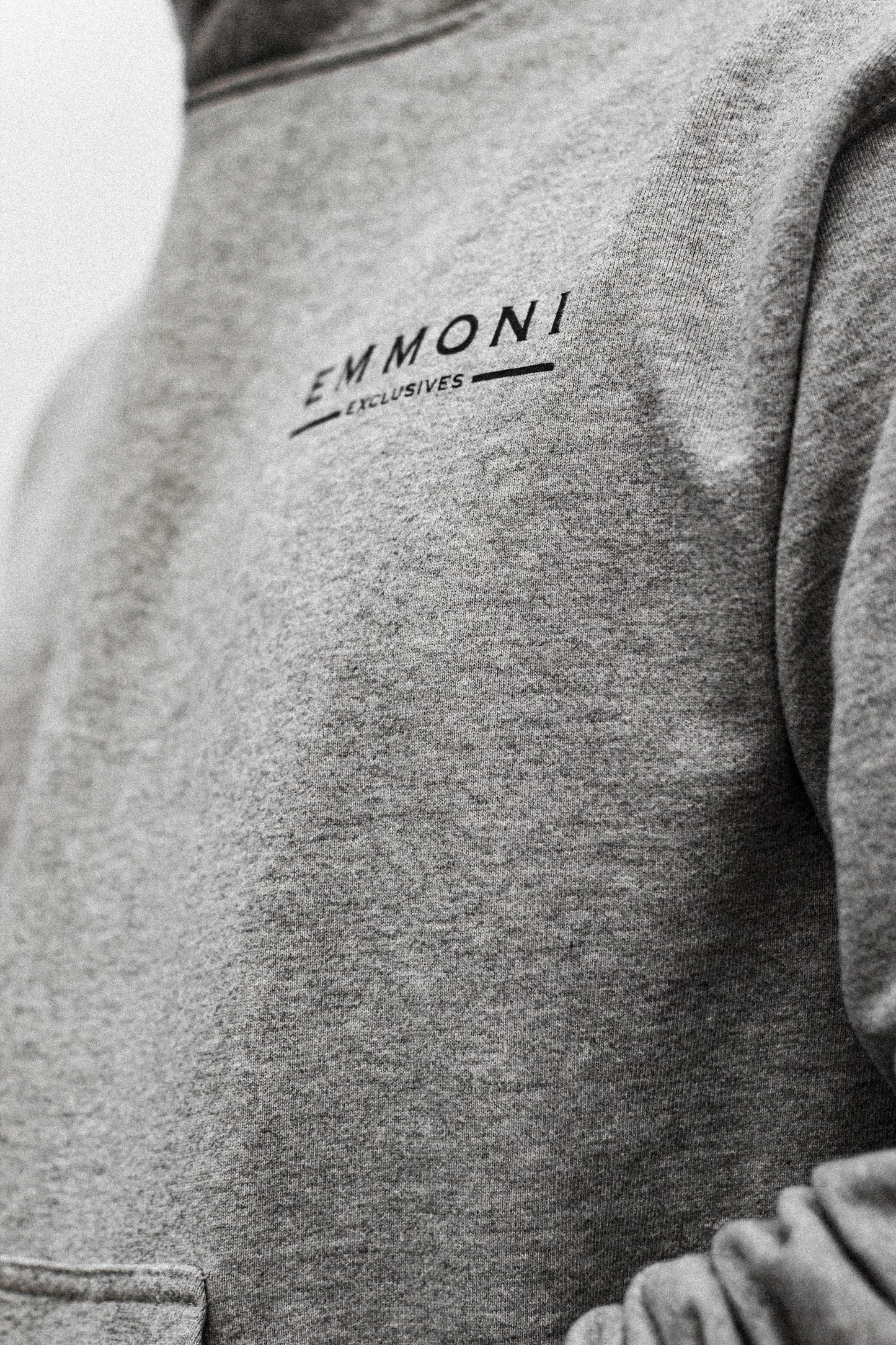 "Emmoni Exclusives" Grey Hoodie