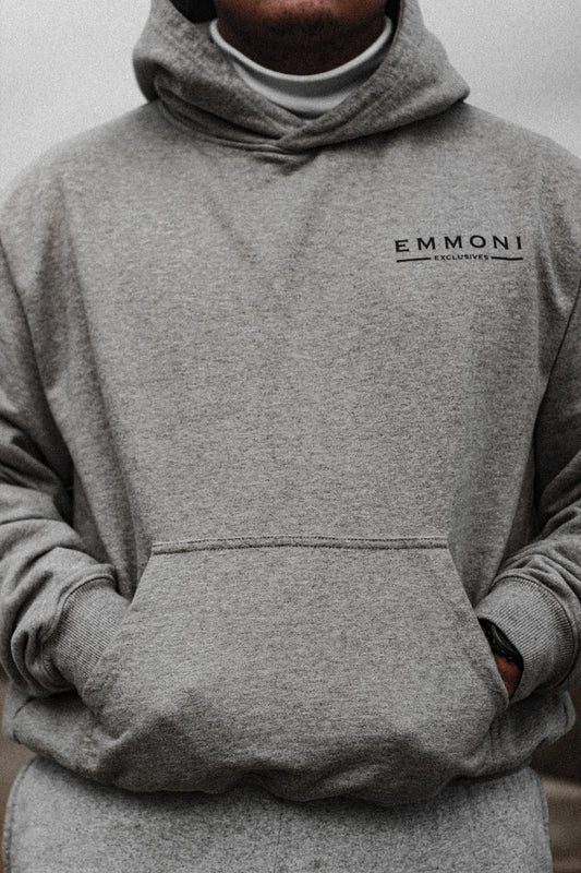 "Emmoni Exclusives" Grey Hoodie